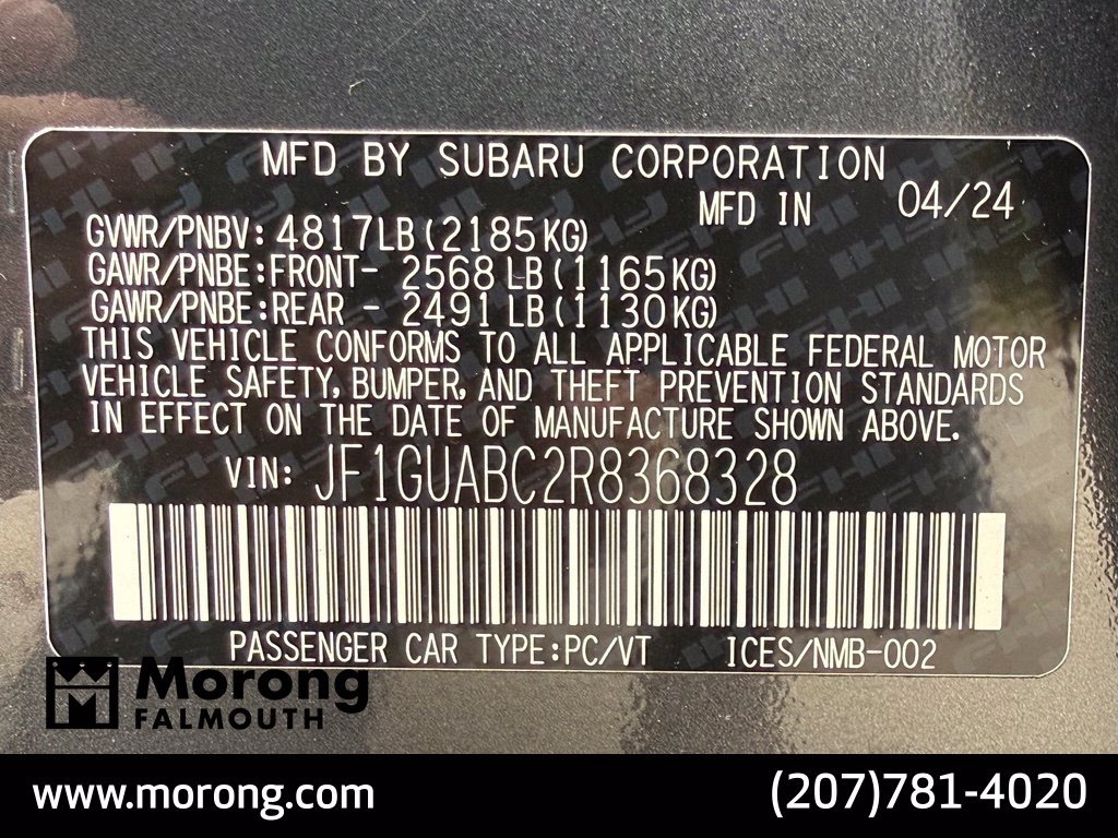 Used 2024 Subaru Impreza 2.0i AWD/4WD image 47