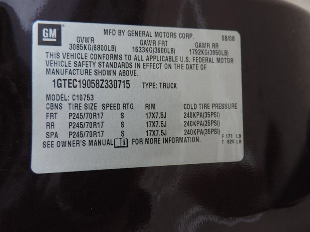 Used 2008 GMC Sierra 1500 W/T RWD image 17