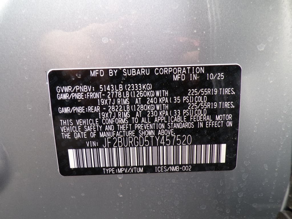New 2026 Subaru Outback Limited XT w/ Premium/Limited Package AWD/4WD image 29