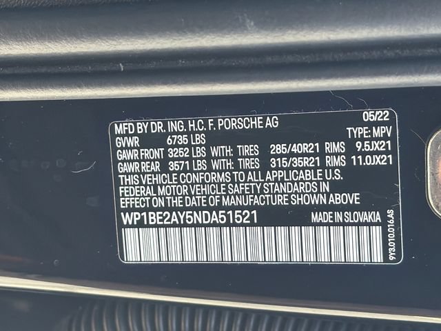 Used 2022 Porsche Cayenne Platinum Edition AWD/4WD image 36