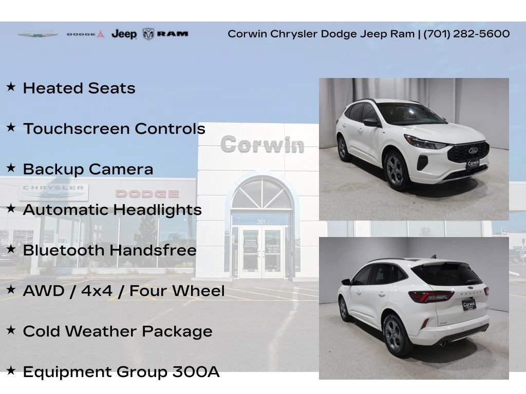 Used 2024 Ford Escape ST-Line w/ Tech Pack #1 AWD/4WD image 8