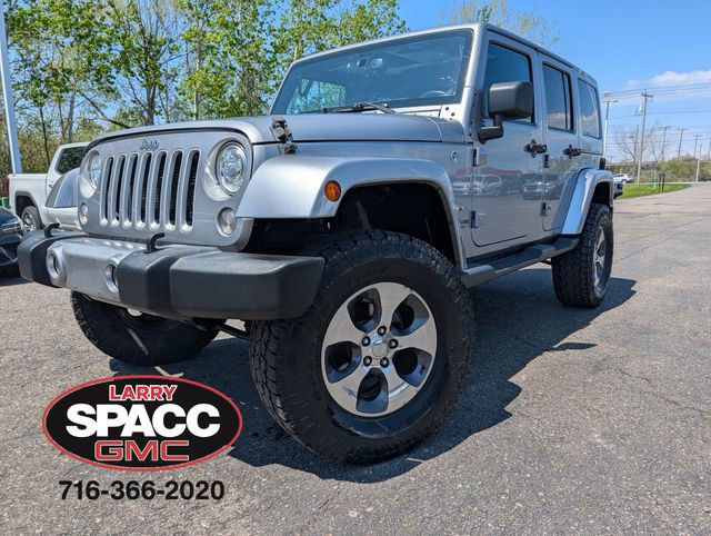 Used 2017 Jeep Wrangler Unlimited Sahara w/ Connectivity Group AWD/4WD image 1