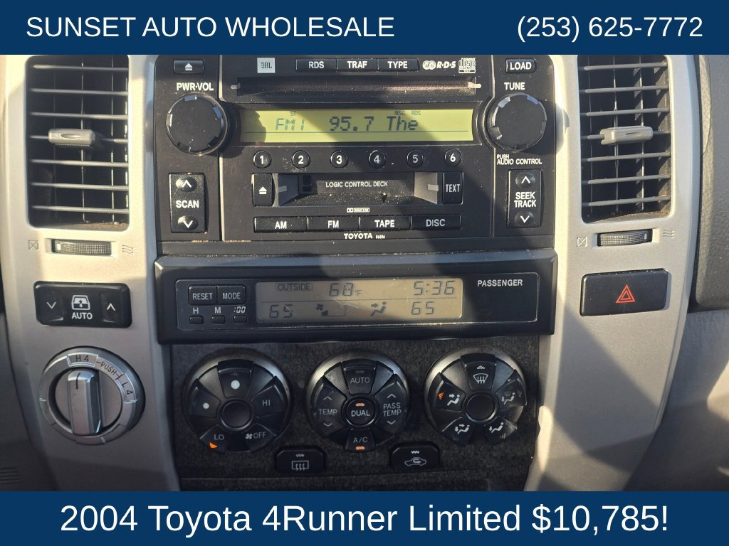 Used 2004 Toyota 4Runner Limited w/ Preferred Accessory Pkg AWD/4WD image 36