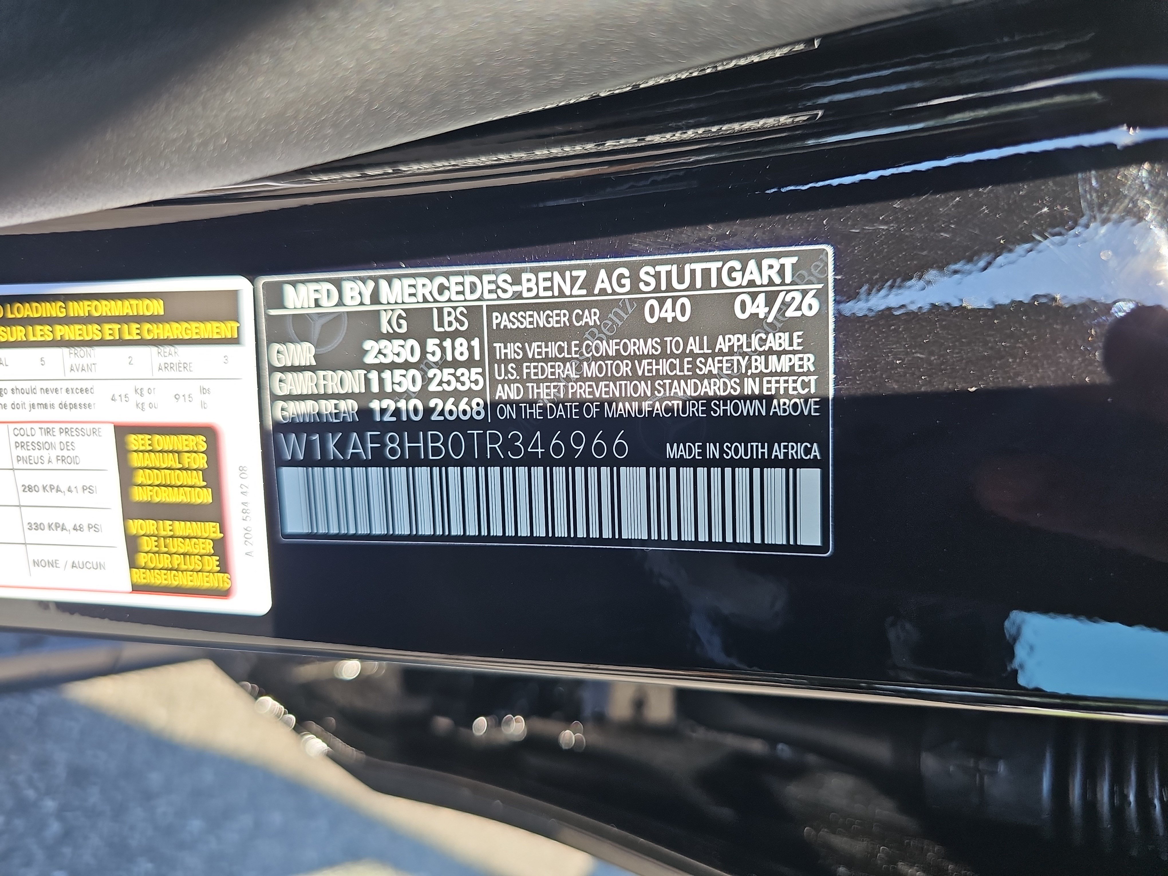 New 2026 Mercedes-Benz C 43 AMG 4MATIC Sedan image 37