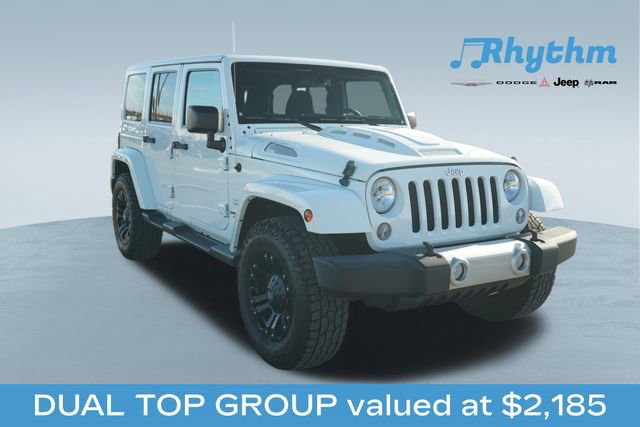 Used 2015 Jeep Wrangler Unlimited Sahara w/ Dual Top Group image 1