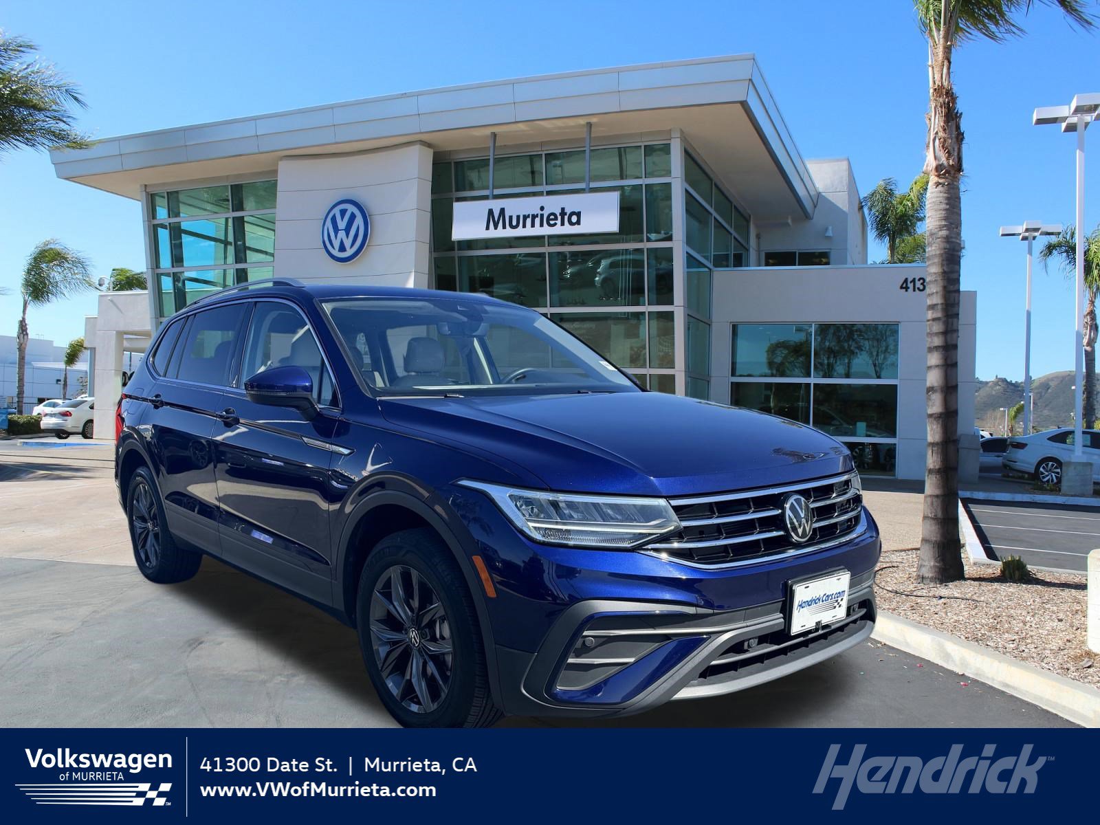 Certified 2023 Volkswagen Tiguan SE w/ Panoramic Sunroof Package FWD image 1