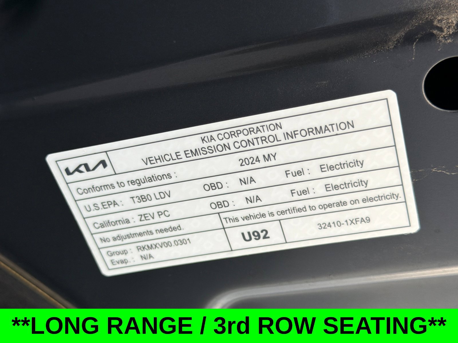 Used 2024 Kia EV9 Light Long Range RWD image 37