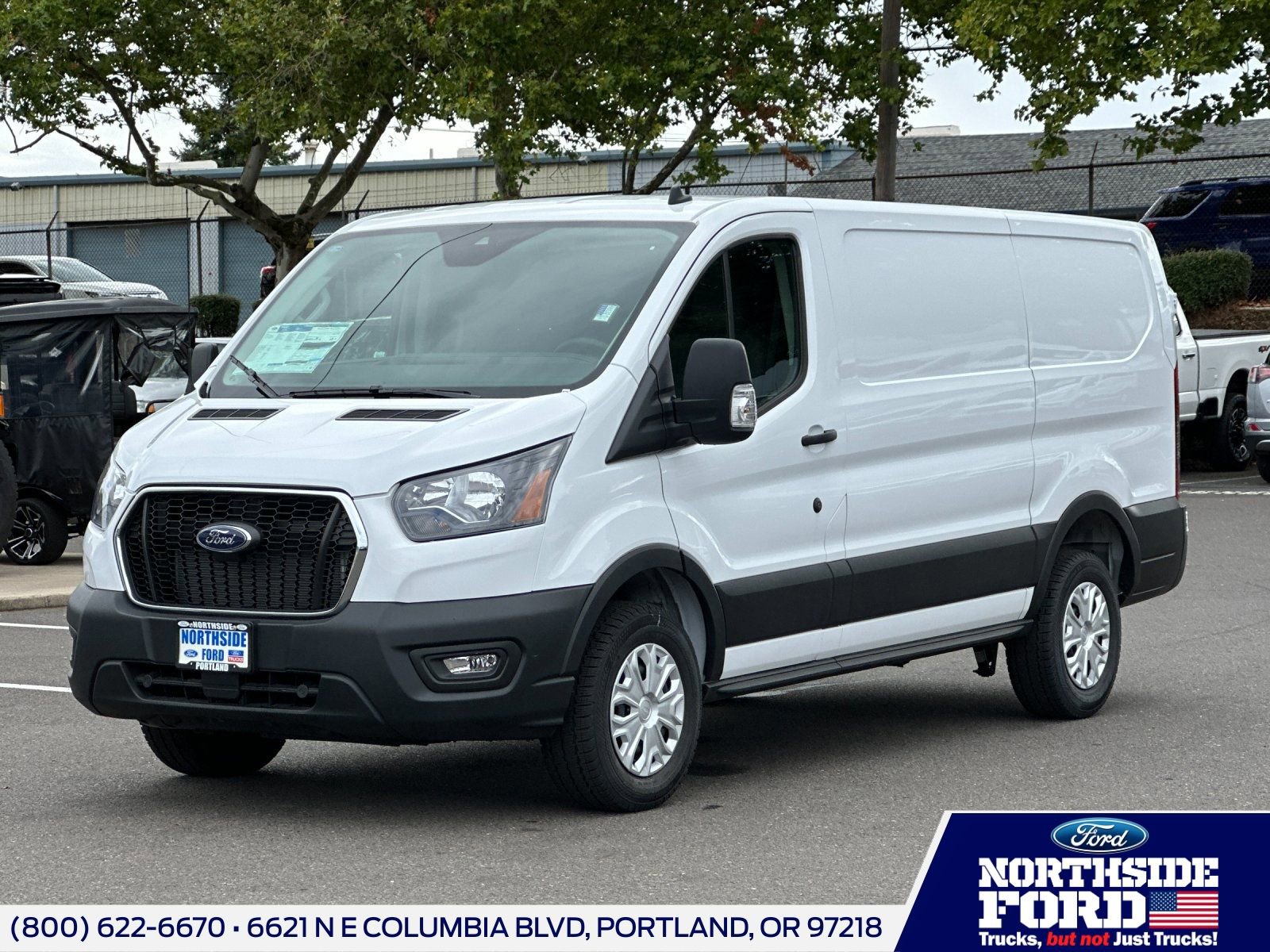 New 2024 Ford Transit 250 Low Roof w/ Interior Upgrade Package