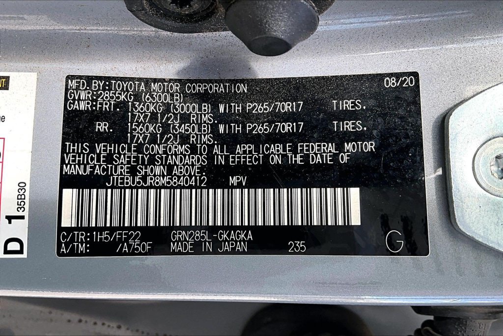 Used 2021 Toyota 4Runner Trail Special Edition AWD/4WD image 3