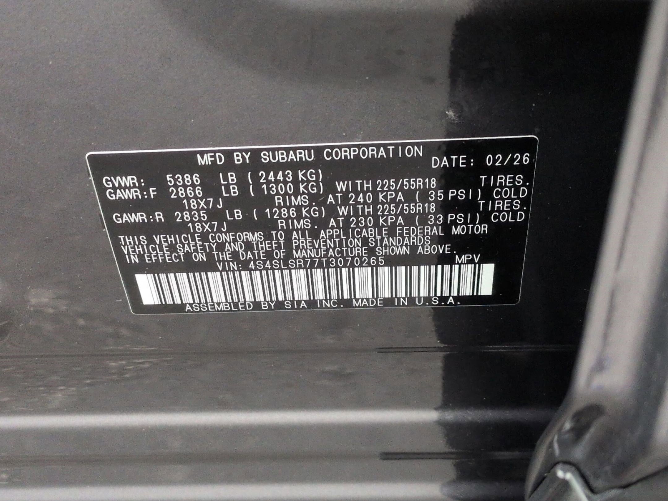 New 2026 Subaru Forester Limited image 24