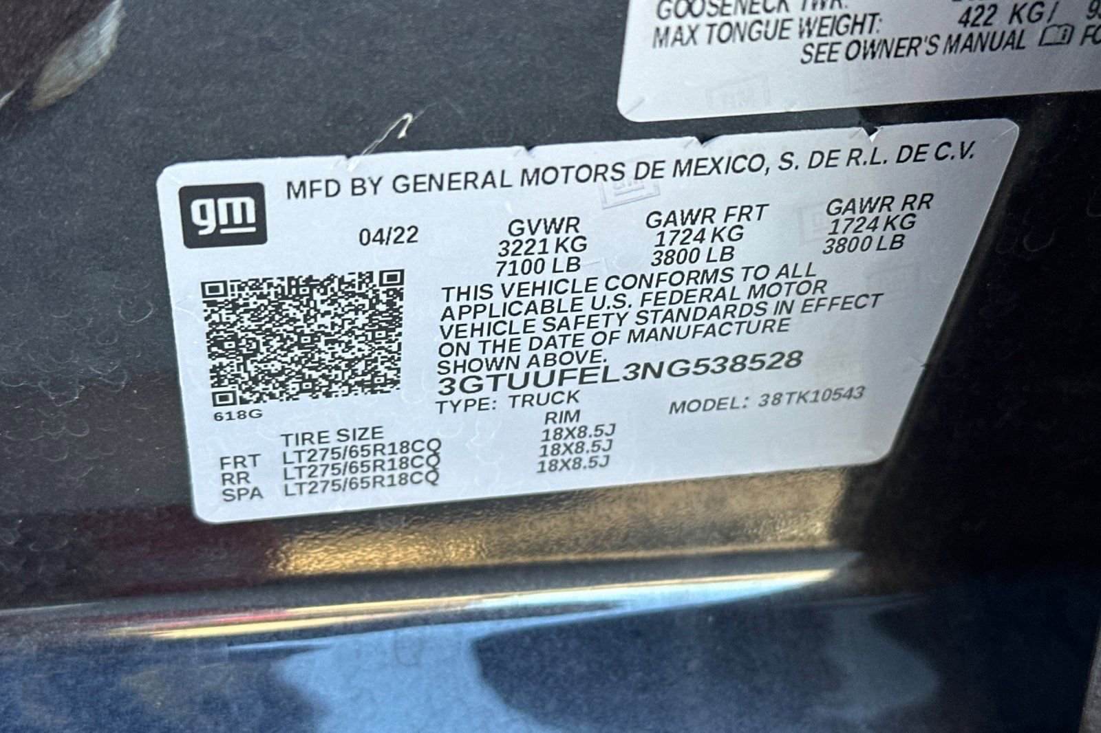 Used 2022 GMC Sierra 1500 AT4X image 33