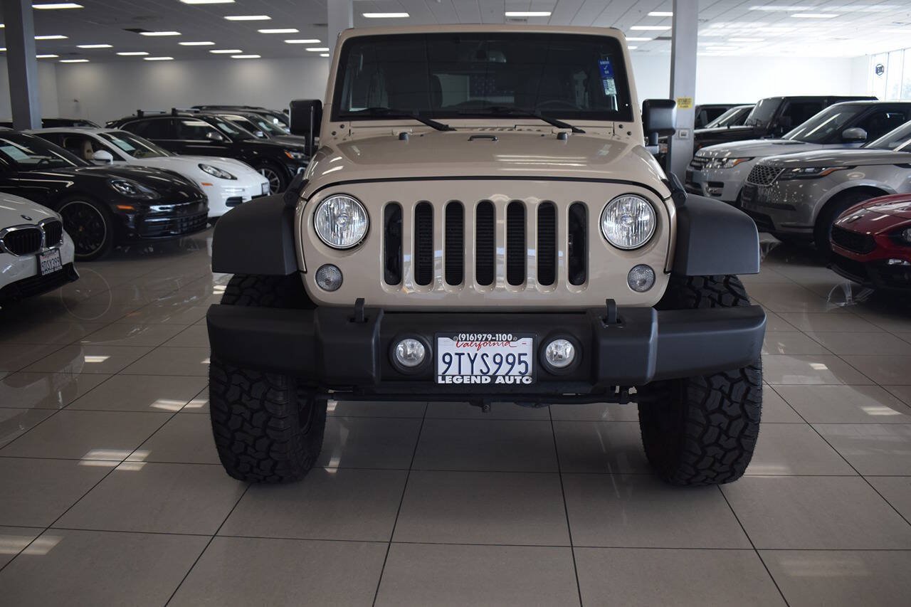 Used 2016 Jeep Wrangler Unlimited Sport w/ Quick Order Package 24S AWD/4WD image 2