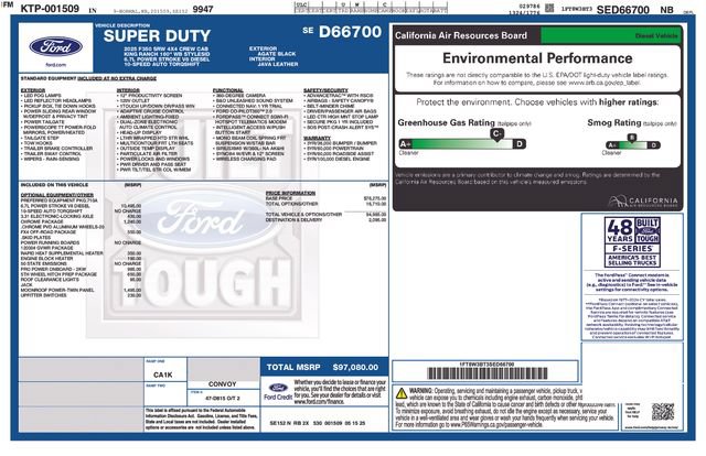 Used 2025 Ford F350 King Ranch w/ Chrome Package AWD/4WD image 5