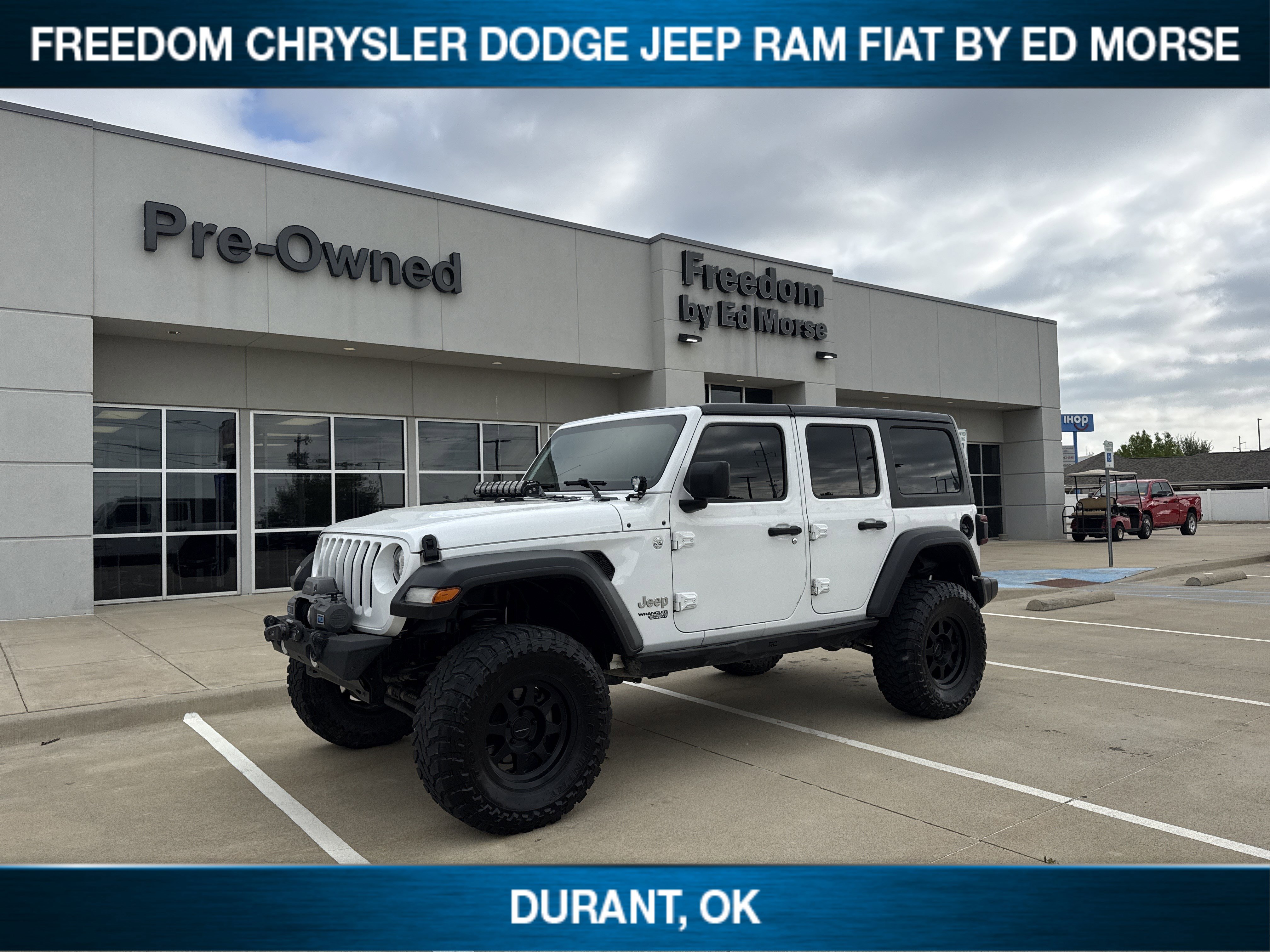 Used 2021 Jeep Wrangler Unlimited Sport image 1