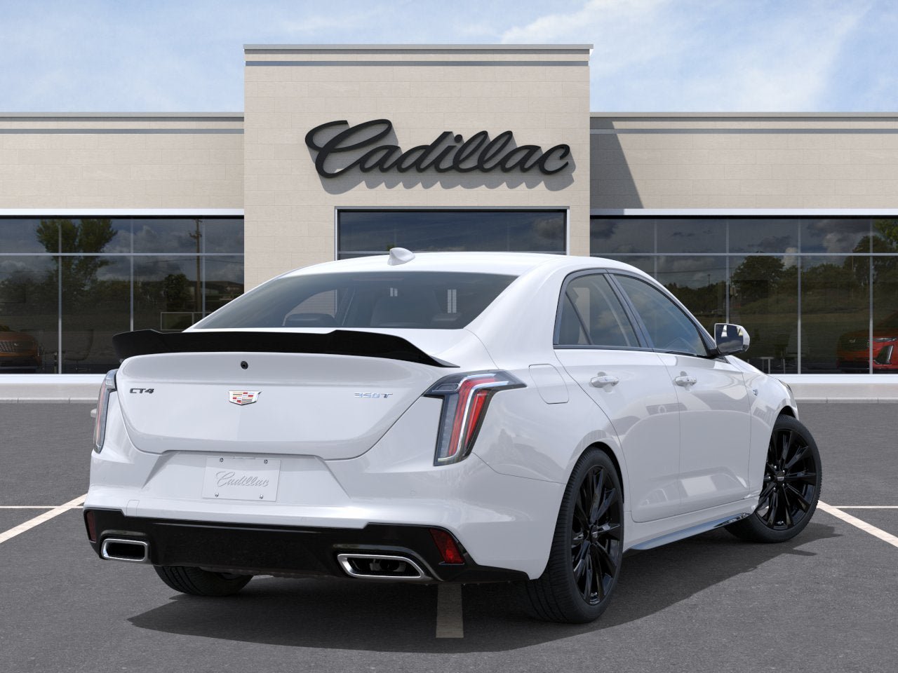 New 2026 Cadillac CT4 Sport w/ LPO, ONYX Package RWD image 4