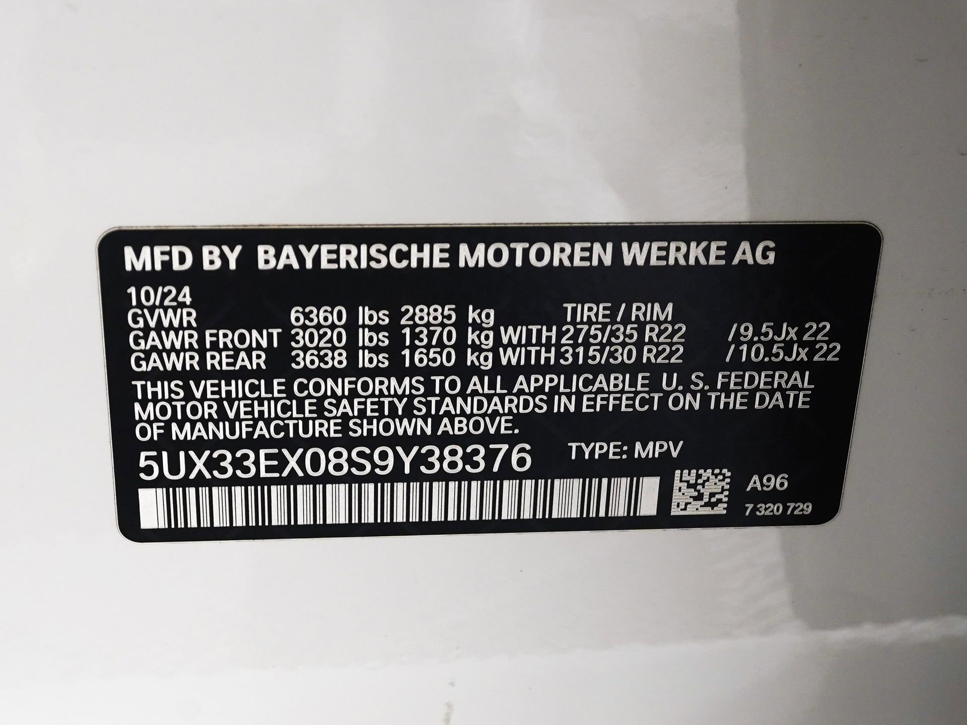 Used 2025 BMW X6 xDrive40i w/ Climate Comfort Package AWD/4WD image 32