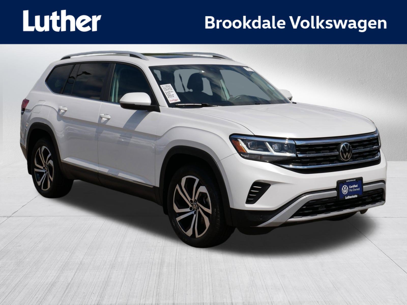 Certified 2022 Volkswagen Atlas SEL