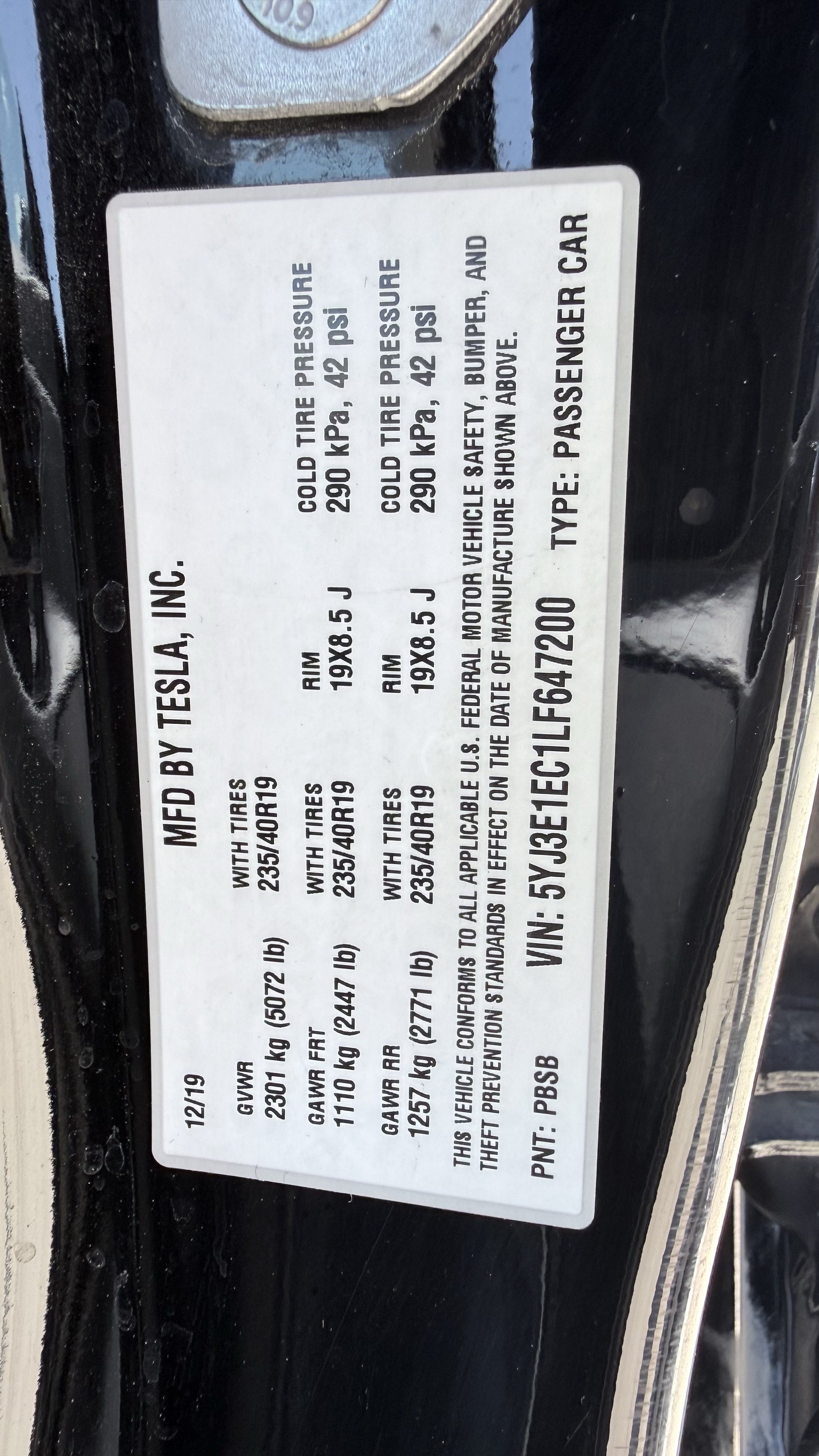 Used 2020 Tesla Model 3 Performance AWD/4WD image 25
