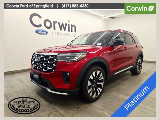 New 2026 Ford Explorer Platinum w/ LUX Leather Package AWD/4WD 360° Tour