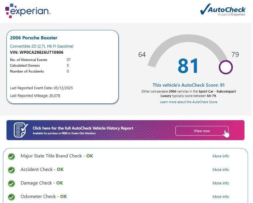 Used 2006 Porsche Boxster image 14