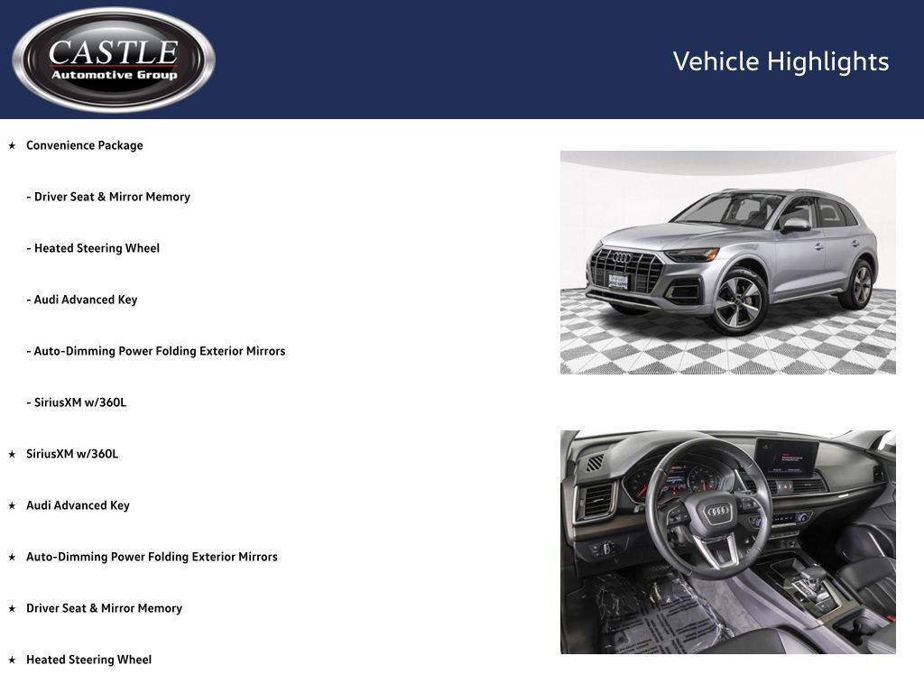 Used 2023 Audi Q5 2.0T Premium w/ Convenience Package AWD/4WD image 4