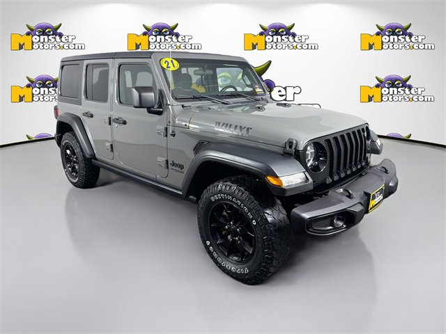 Used 2021 Jeep Wrangler Unlimited Sport image 3
