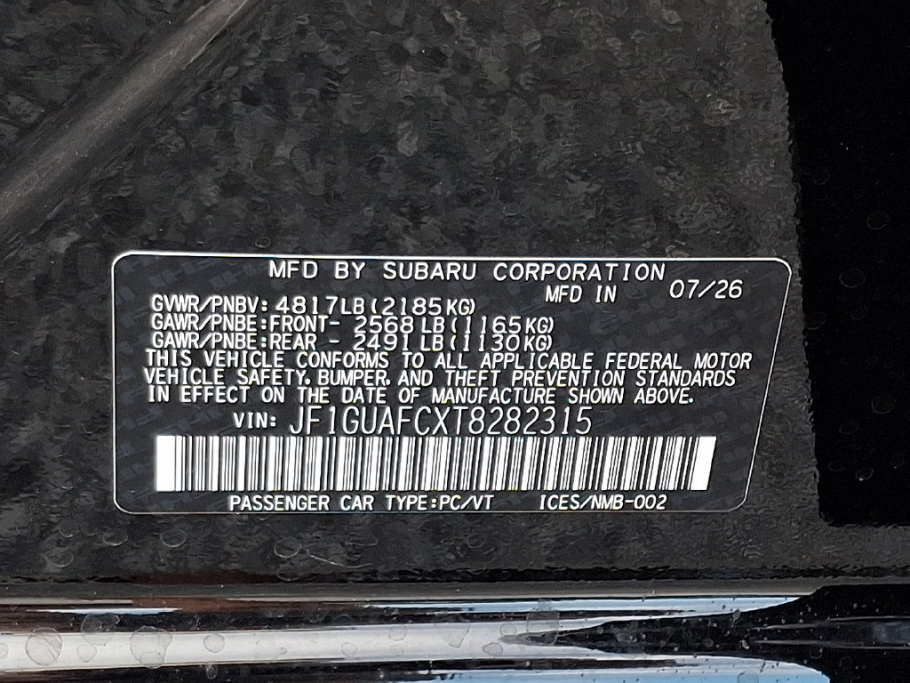 New 2026 Subaru Impreza 2.0i Sport AWD/4WD image 10