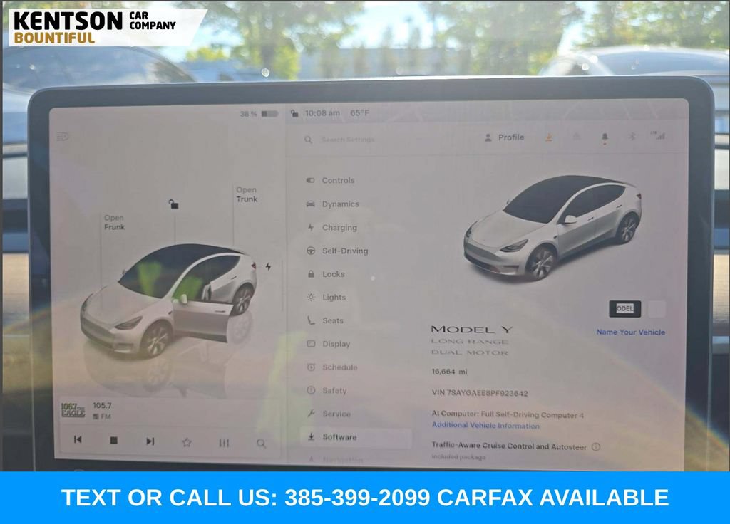 Used 2023 Tesla Model Y Long Range AWD/4WD image 2