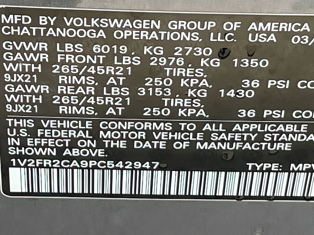 Used 2023 Volkswagen Atlas SEL Premium AWD/4WD image 35