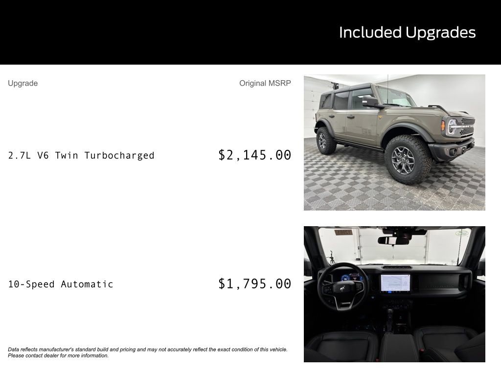 New 2025 Ford Bronco Badlands image 3