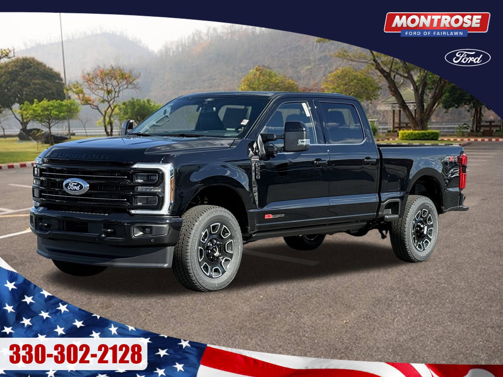 New 2027 Ford F250 Platinum w/ Snow Plow Prep Package AWD/4WD 360° Tour