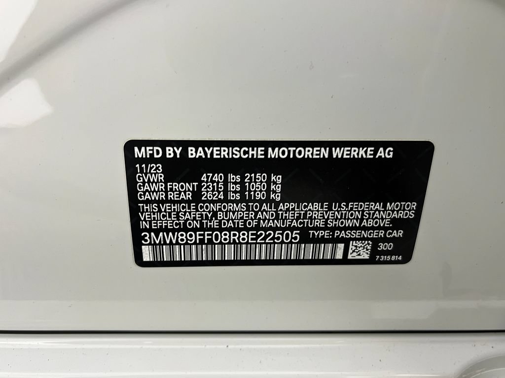 Certified 2024 BMW 330i xDrive Sedan w/ Convenience Package AWD/4WD image 25