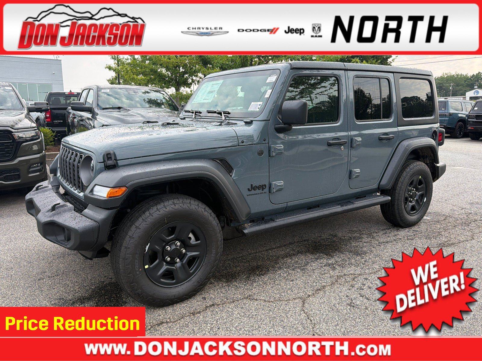 New 2026 Jeep Wrangler Unlimited Sport AWD/4WD image 1