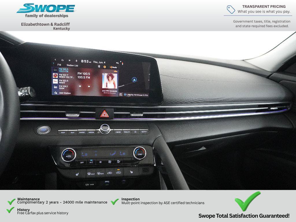 Used 2025 Hyundai Elantra SEL FWD image 19