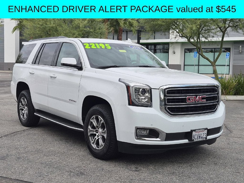 Used 2018 GMC Yukon SLE w/ HD Trailering Package AWD/4WD image 10