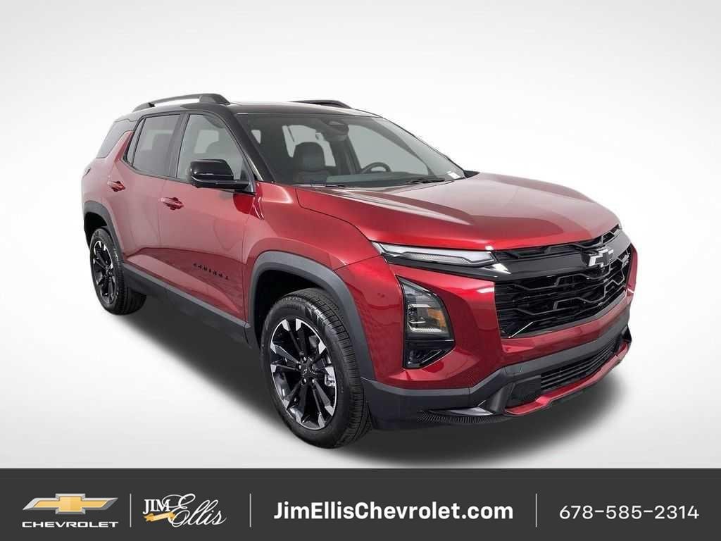 New 2025 Chevrolet Equinox RS w/ Safety and Technology Package AWD/4WD image 1