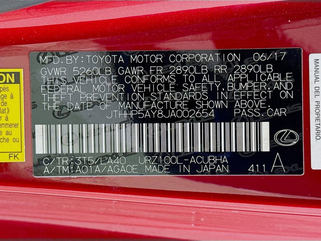 Used 2018 Lexus LC 500 Coupe image 28