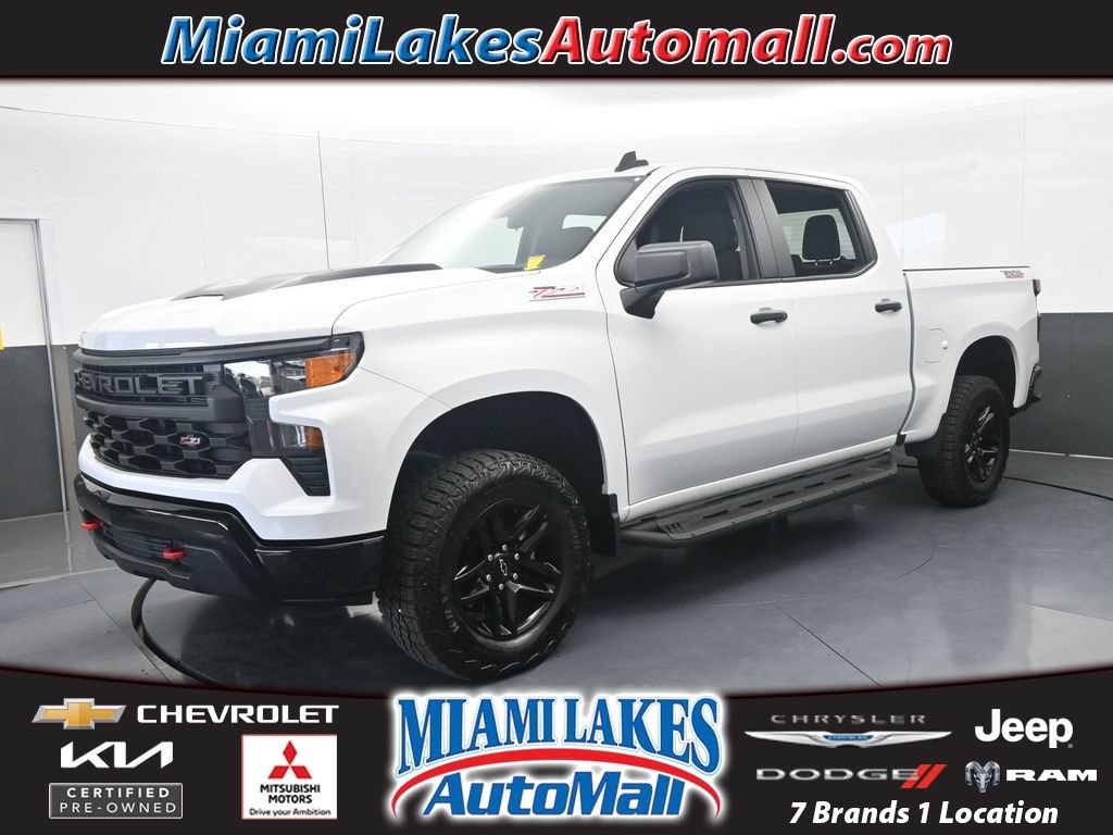 Used 2024 Chevrolet Silverado 1500 Custom Trail Boss AWD/4WD image 1