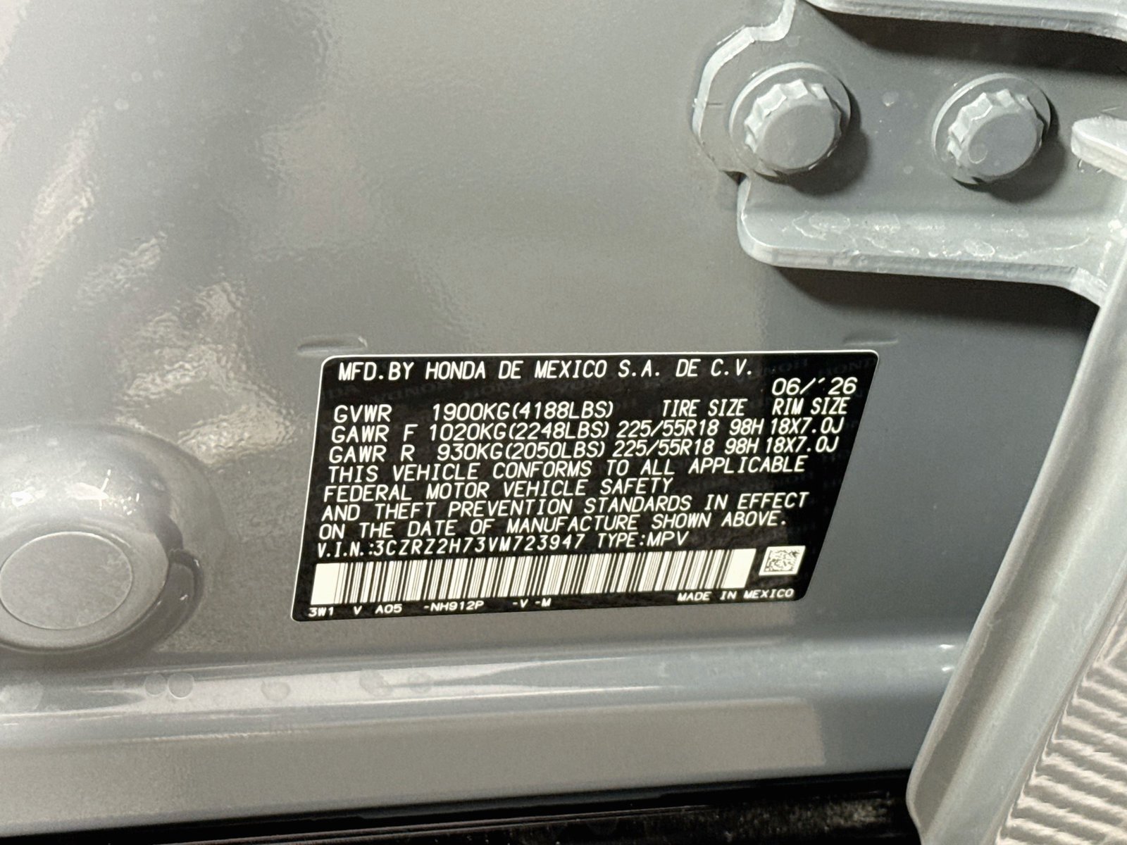 Used 2027 Honda HR-V EX-L image 29