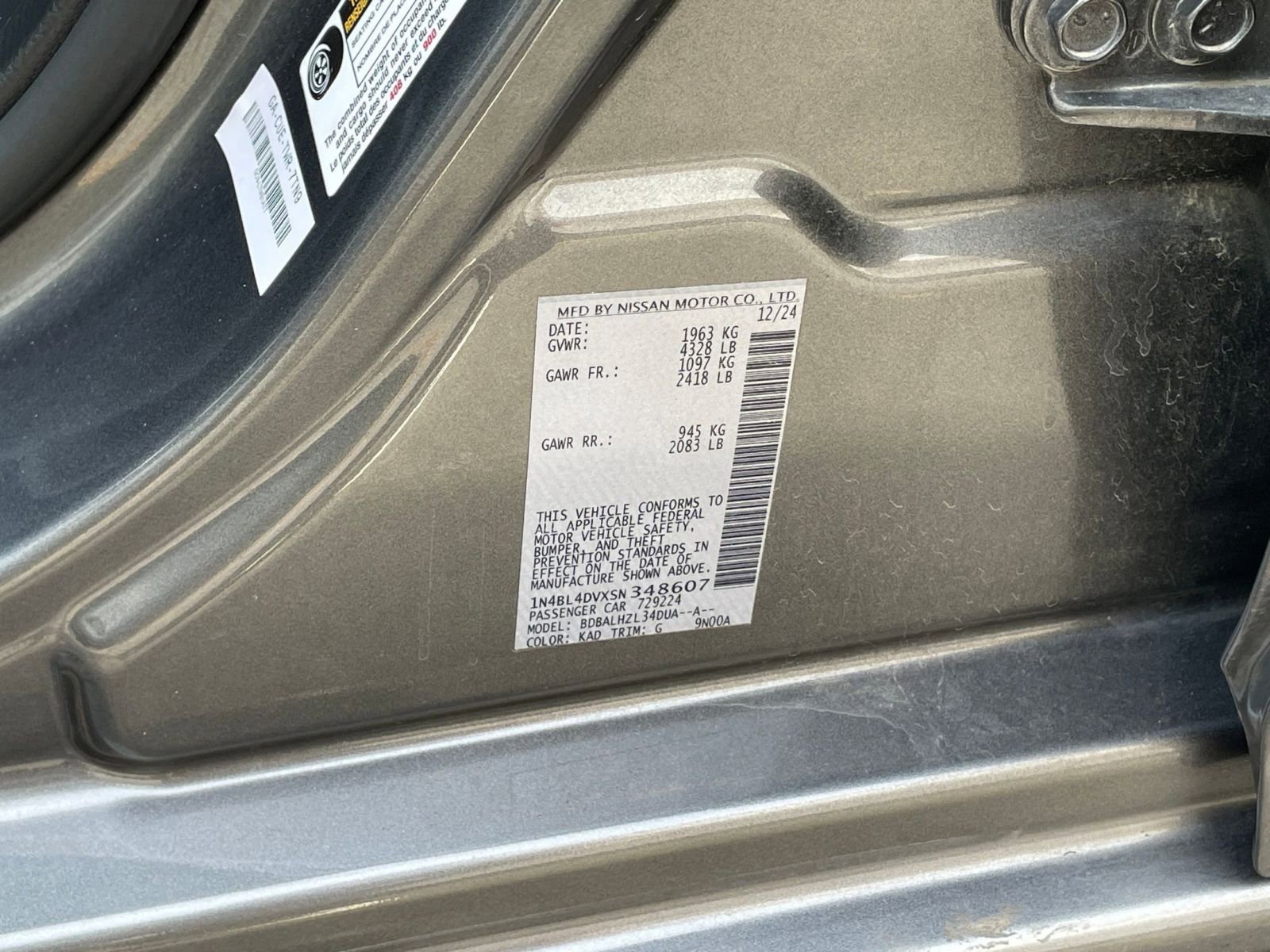 Used 2025 Nissan Altima 2.5 SV image 28