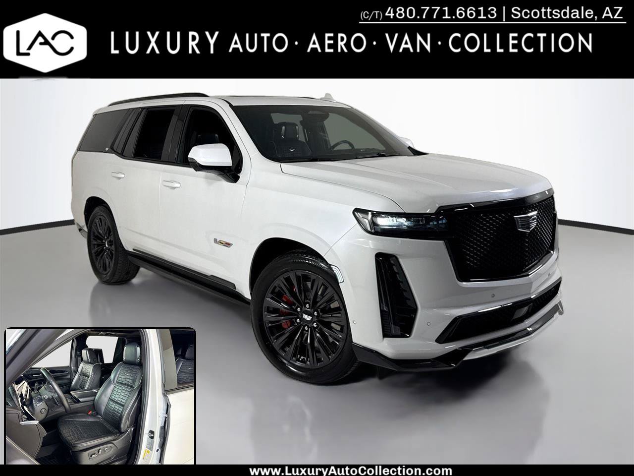 Used 2024 Cadillac Escalade V w/ LPO, ONYX Package