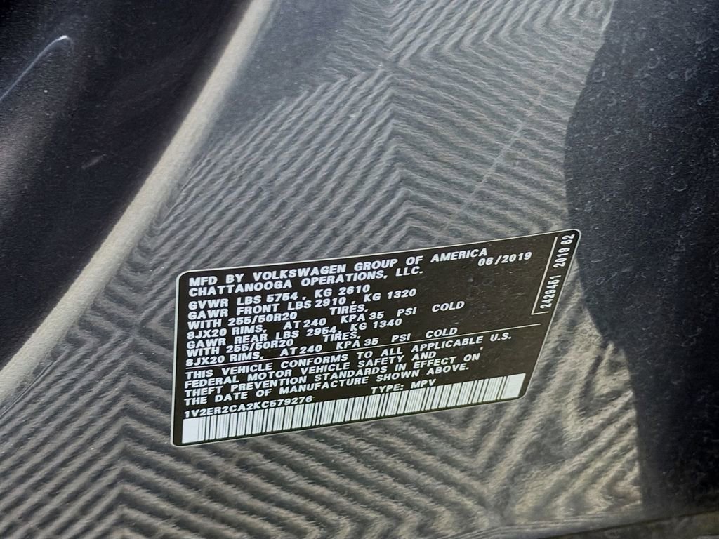 Used 2019 Volkswagen Atlas SEL image 32