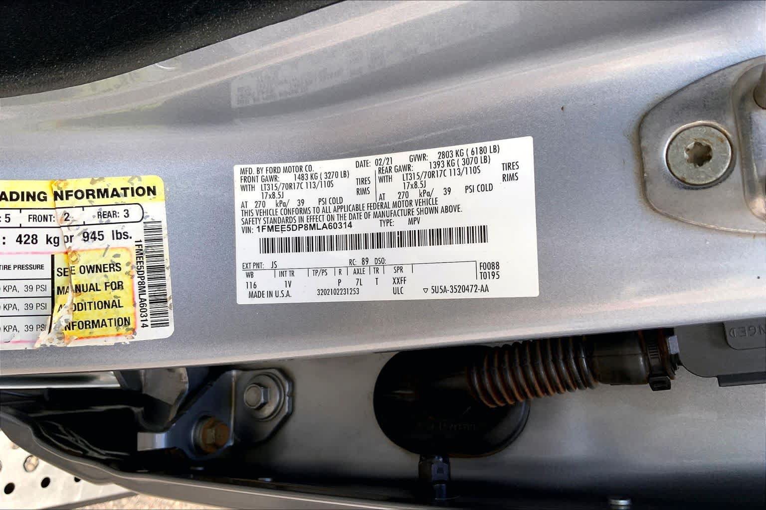 Used 2021 Ford Bronco Badlands AWD/4WD image 30