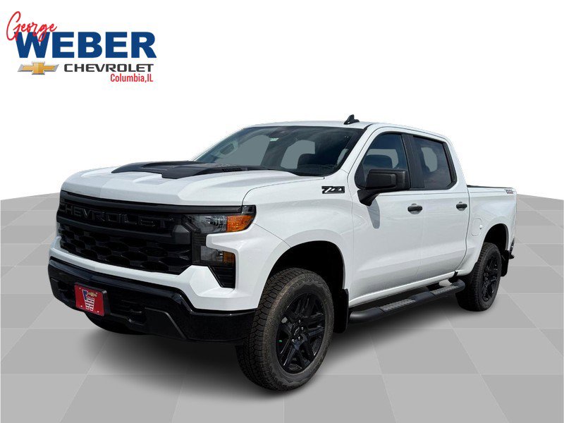 New 2026 Chevrolet Silverado 1500 Custom Trail Boss w/ Turbomax Blackout Package