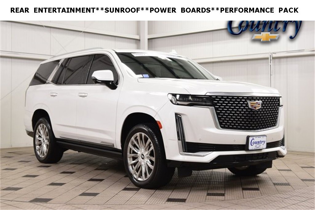 Used 2021 Cadillac Escalade Premium Luxury w/ Driver Assist Tech Package