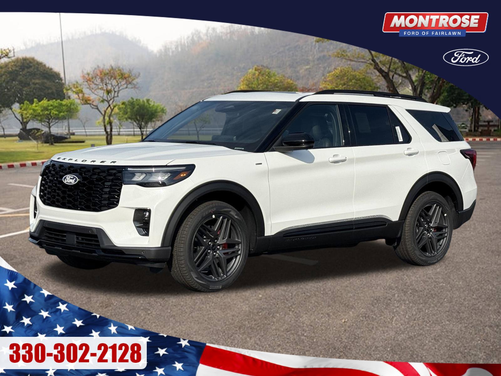 New 2027 Ford Explorer ST-Line w/ Premium Package AWD/4WD 360° Tour