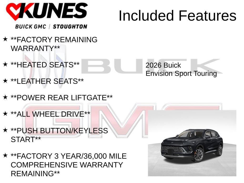 New 2026 Buick Envision Sport Touring image 3