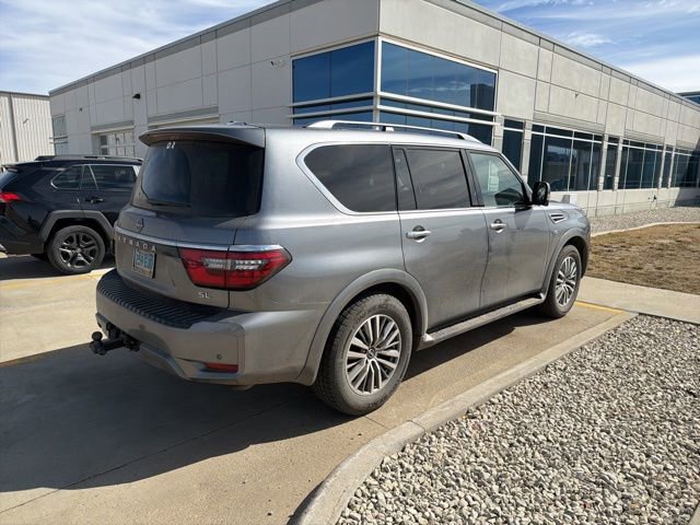 Used 2021 Nissan Armada SL w/ Captain's Chairs Package image 3