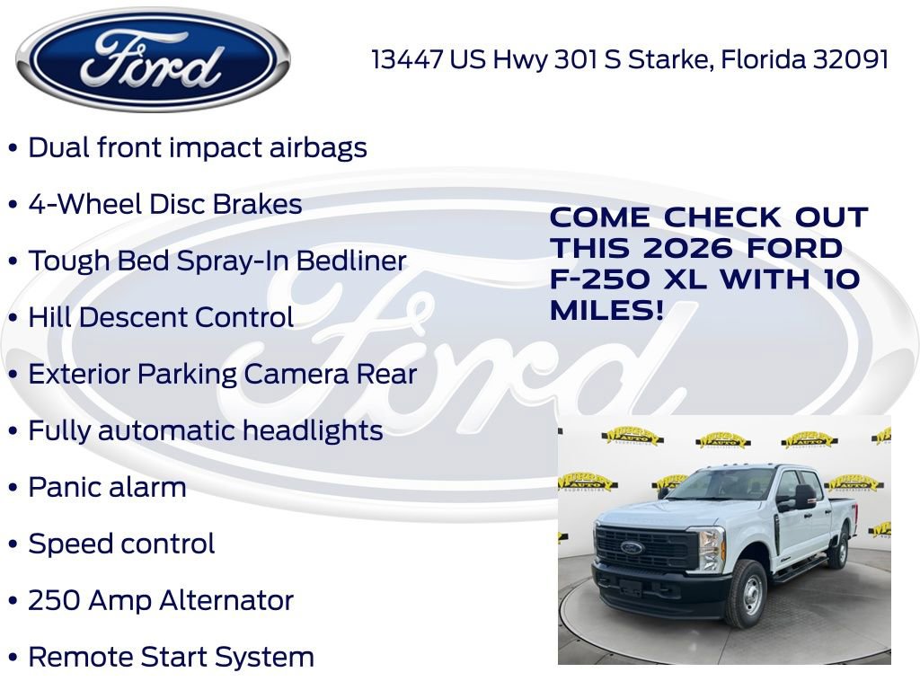 New 2026 Ford F250 XL image 25