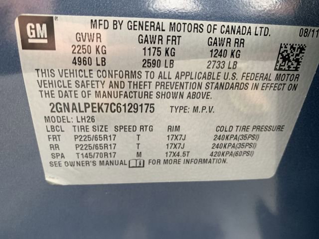 Used 2012 Chevrolet Equinox LT image 32